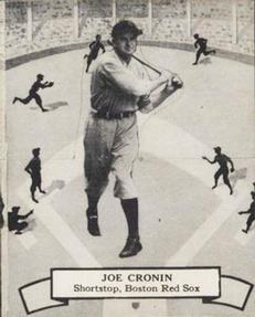 1937 O-Pee-Chee Batter Ups (V300) #124 Joe Cronin Front