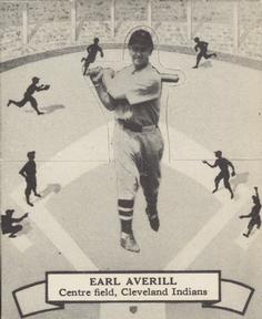 1937 O-Pee-Chee Batter Ups (V300) #103 Earl Averill Front
