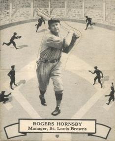 1937 O-Pee-Chee Batter Ups (V300) #140 Rogers Hornsby Front