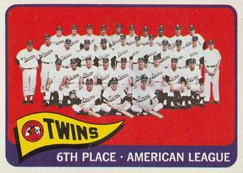 1965 O-Pee-Chee #24 Minnesota Twins Front