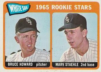1965 O-Pee-Chee #41 White Sox 1965 Rookie Stars (Bruce Howard / Marv Staehle) Front