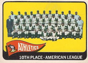1965 O-Pee-Chee #151 Kansas City Athletics Front
