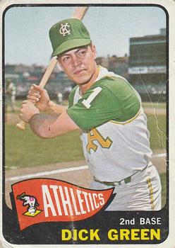 1965 O-Pee-Chee #168 Dick Green Front