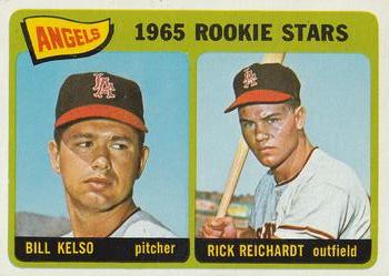 1965 O-Pee-Chee #194 Angels 1965 Rookie Stars (Bill Kelso / Rick Reichardt) Front