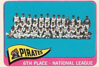 1965 O-Pee-Chee #209 Pittsburgh Pirates Front