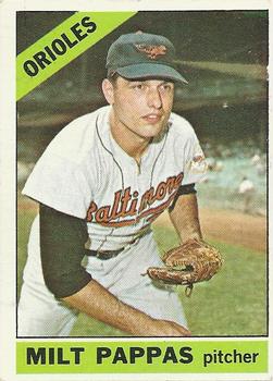 1966 O-Pee-Chee #105 Milt Pappas Front