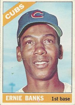 1966 O-Pee-Chee #110 Ernie Banks Front