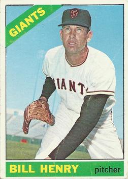 1966 O-Pee-Chee #115 Bill Henry Front