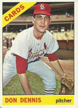 1966 O-Pee-Chee #142 Don Dennis Front