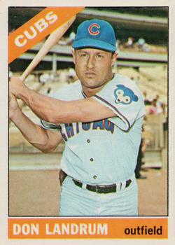1966 O-Pee-Chee #43 Don Landrum Front