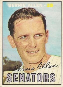 1967 O-Pee-Chee #118 Bernie Allen Front