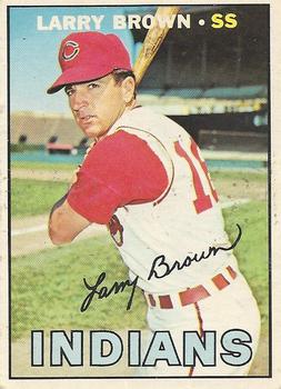 1967 O-Pee-Chee #145 Larry Brown Front