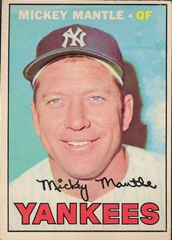 1967 O-Pee-Chee #150 Mickey Mantle Front