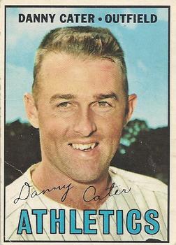 1967 O-Pee-Chee #157 Danny Cater Front