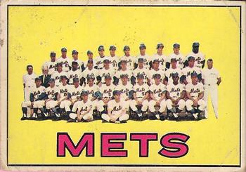 1967 O-Pee-Chee #42 New York Mets Front
