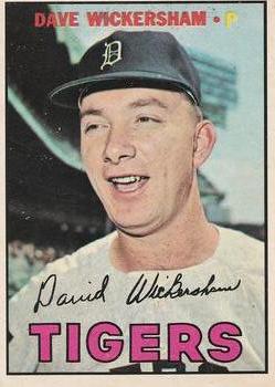 1967 O-Pee-Chee #112 Dave Wickersham Front