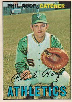 1967 O-Pee-Chee #129 Phil Roof Front