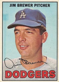 1967 O-Pee-Chee #31 Jim Brewer Front
