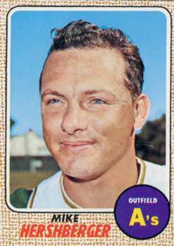 1968 O-Pee-Chee #18 Mike Hershberger Front