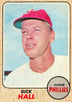 1968 O-Pee-Chee #17 Dick Hall Front