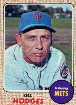 1968 O-Pee-Chee #27 Gil Hodges Front