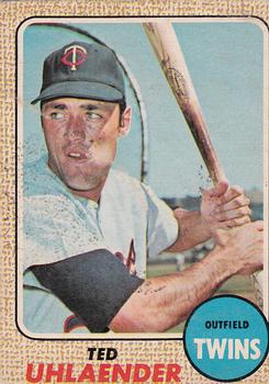 1968 O-Pee-Chee #28 Ted Uhlaender Front