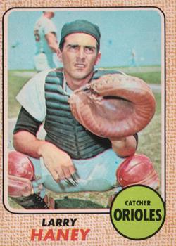 1968 O-Pee-Chee #42 Larry Haney Front
