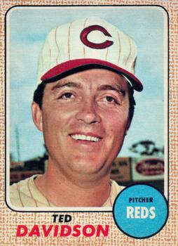 1968 O-Pee-Chee #48 Ted Davidson Front