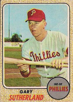 1968 O-Pee-Chee #98 Gary Sutherland Front