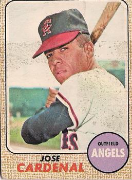 1968 O-Pee-Chee #102 Jose Cardenal Front