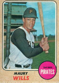 1968 O-Pee-Chee #175 Maury Wills Front