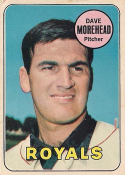 1969 O-Pee-Chee #29 Dave Morehead Front