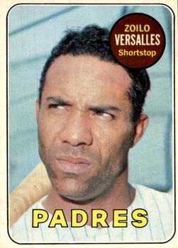 1969 O-Pee-Chee #38 Zoilo Versalles Front