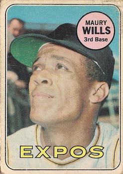 1969 O-Pee-Chee #45 Maury Wills Front