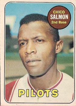 1969 O-Pee-Chee #62 Chico Salmon Front