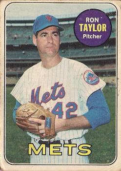 1969 O-Pee-Chee #72 Ron Taylor Front