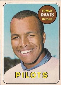 1969 O-Pee-Chee #135 Tommy Davis Front