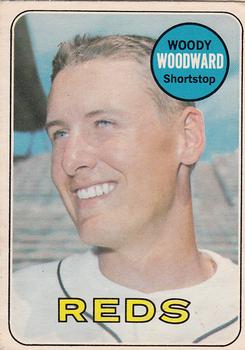 1969 O-Pee-Chee #142 Woody Woodward Front