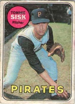 1969 O-Pee-Chee #152 Tommie Sisk Front