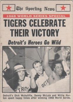 1969 O-Pee-Chee #169 World Series - Tigers Celebrate Their Victory Front
