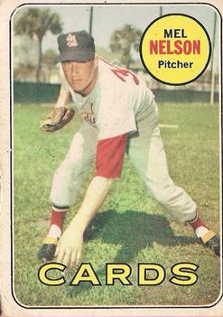 1969 O-Pee-Chee #181 Mel Nelson Front