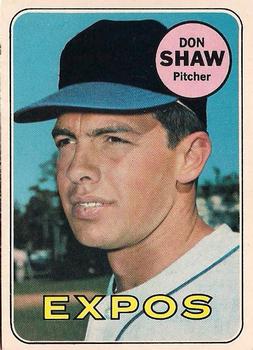 1969 O-Pee-Chee #183 Don Shaw Front