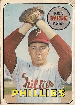 1969 O-Pee-Chee #188 Rick Wise Front