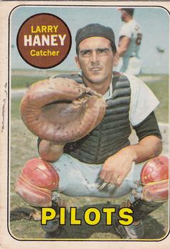 1969 O-Pee-Chee #209 Larry Haney Front