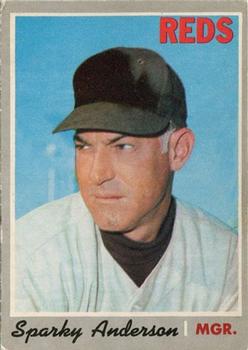 1970 O-Pee-Chee #181 Sparky Anderson Front