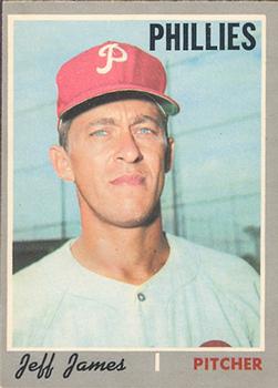 1970 O-Pee-Chee #302 Jeff James Front
