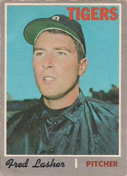 1970 O-Pee-Chee #356 Fred Lasher Front