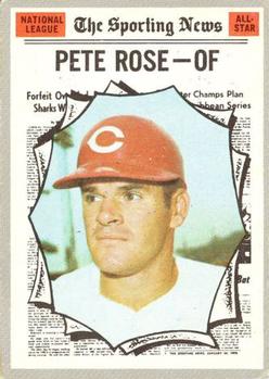 1970 O-Pee-Chee #458 Pete Rose Front