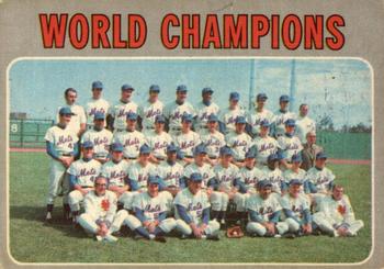 1970 O-Pee-Chee #1 World Champions (New York Mets) Front