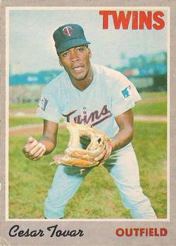 1970 O-Pee-Chee #25 Cesar Tovar Front